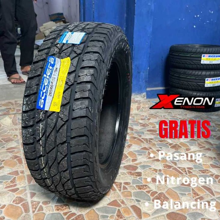Ban Mobil ACCELERA OMIKRON AT 265 60 R18 || Ban Mobil Fortuner Pajero Hilux Triton Ring 18 265/60