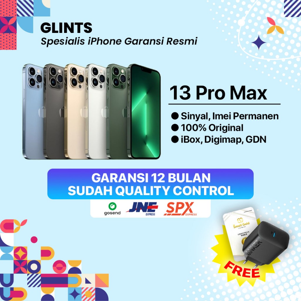 Apple iPhone 13 Pro Max 128GB/256GB | EX IBOX Indonesia