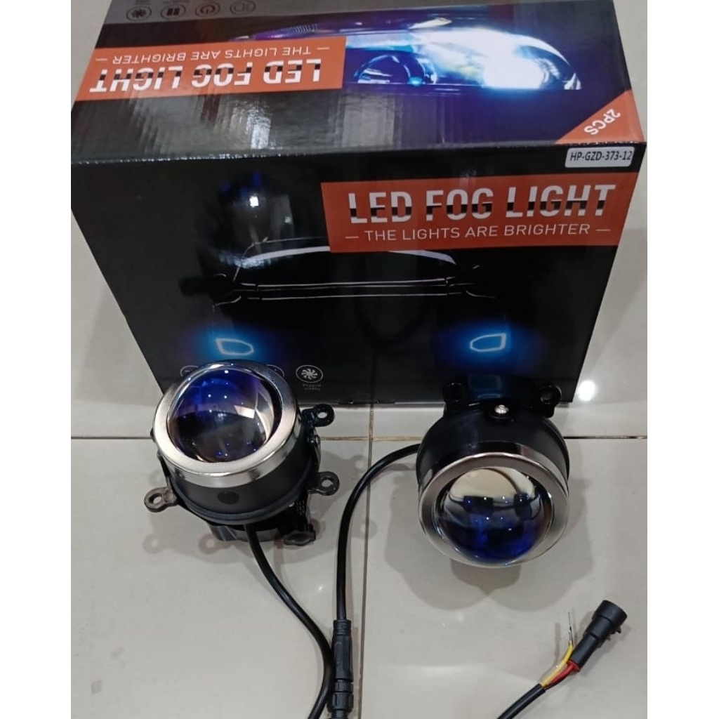 Foglamp Biled Bi-Led Lampu Kabut Biled Bi-Led 2 Warna Mobil Honda ( Baca Deskripsi )