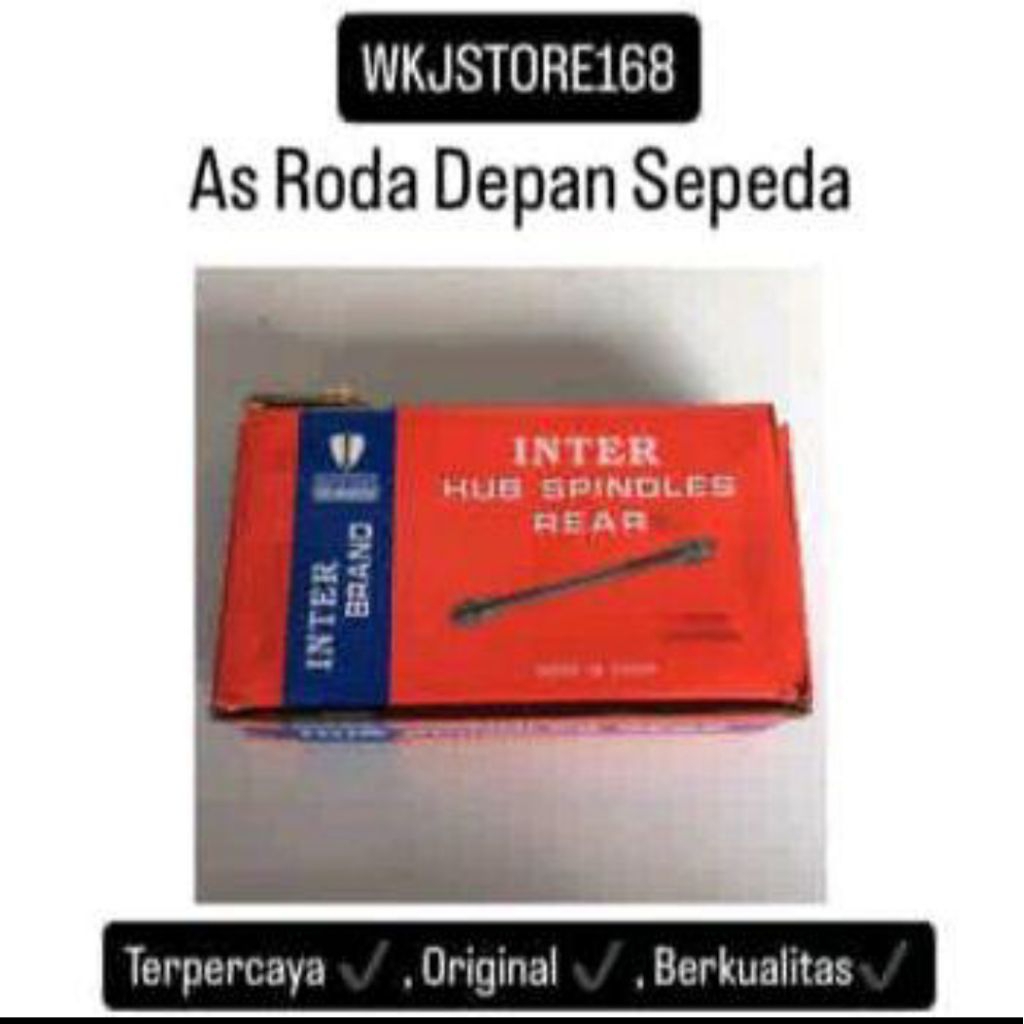 As Roda Depan Belakang Sepeda Kunci 15 MM