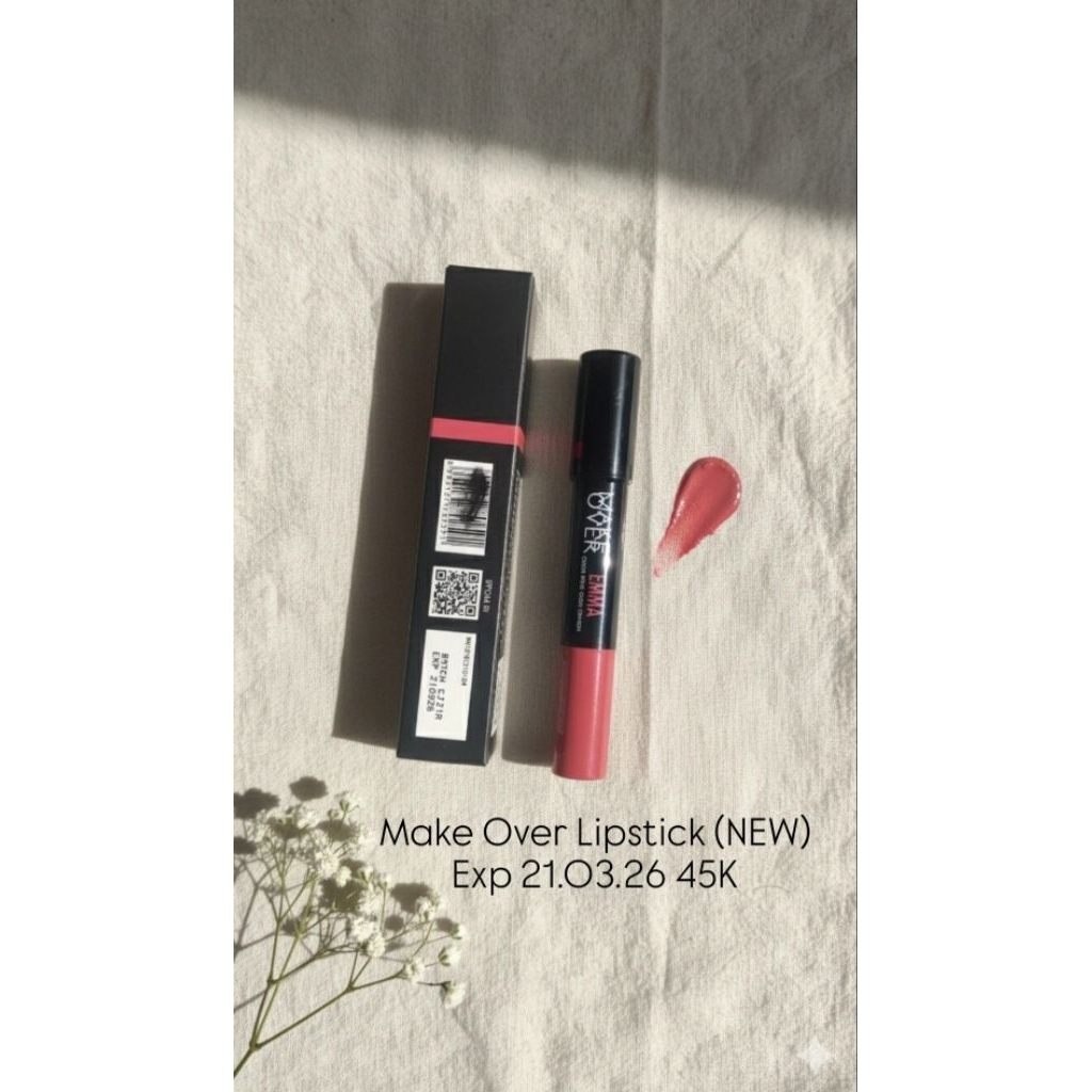 NEW Makeover Lipstick Color Stick Gloss Crayon 103 (EMMA)