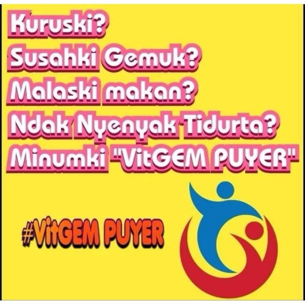 Vitgem Puyer Vitamin Anak Susah Makan 6 Bulan-12 Tahun