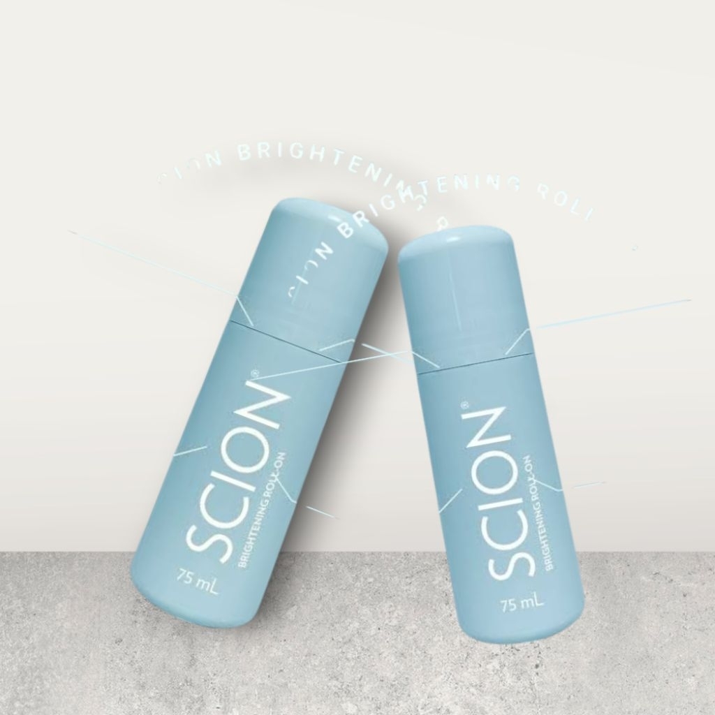2 pcs Roll on deodorant pencerah skin NU ORIGINAL
