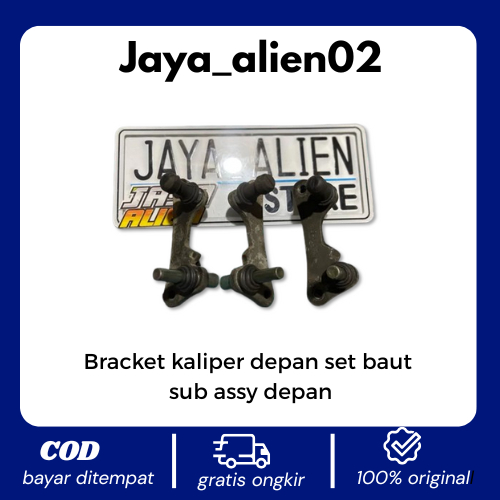 Bracket kaliper depan set baut sub assy depan honda cbr 150r, cb150 streetfire, tiger, megapro origi