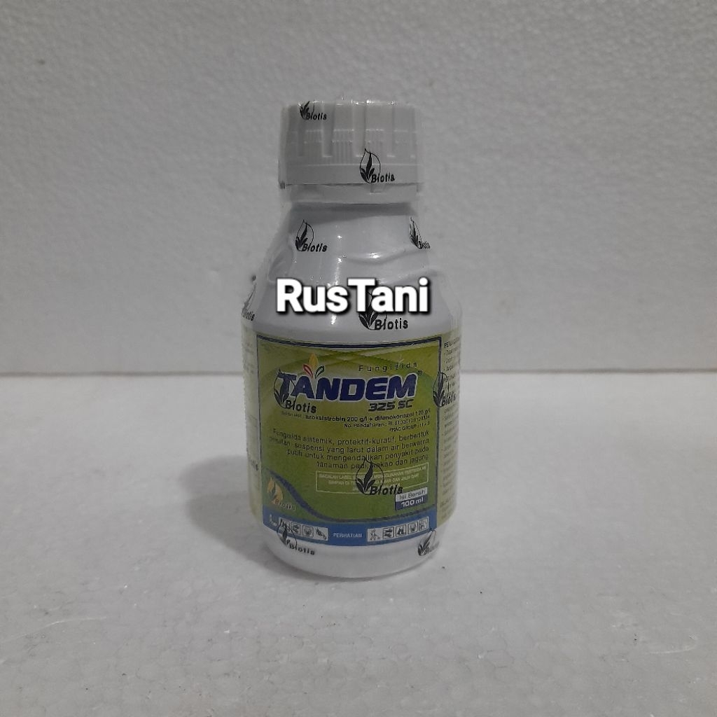 Fungisida sistemik TANDEM 325SC 100ml bahan aktif : Difenokonazole 125g/l + Azoksistrobin 200g/l