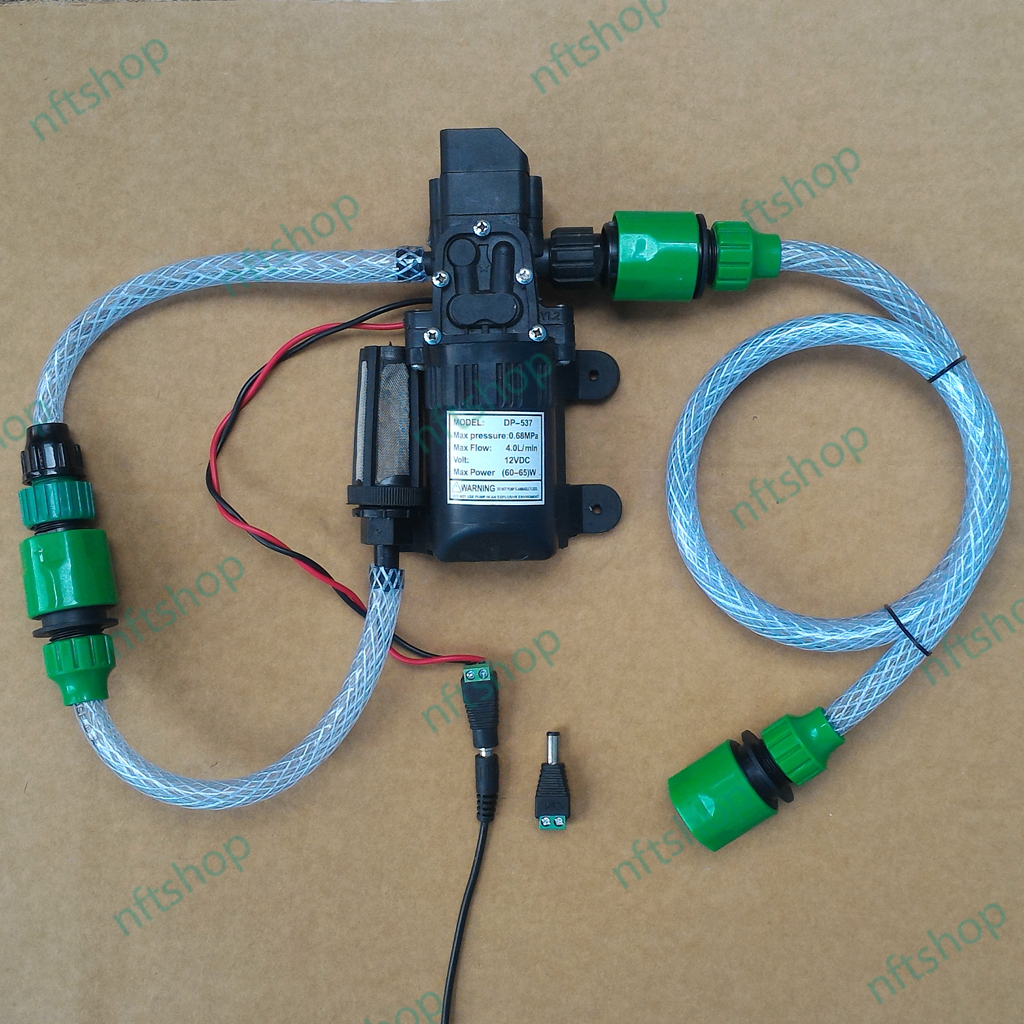 Set Paket Connector Pompa DC - Quick Connect Selang 5/16 - 12mm Konektor Pompa Air DC