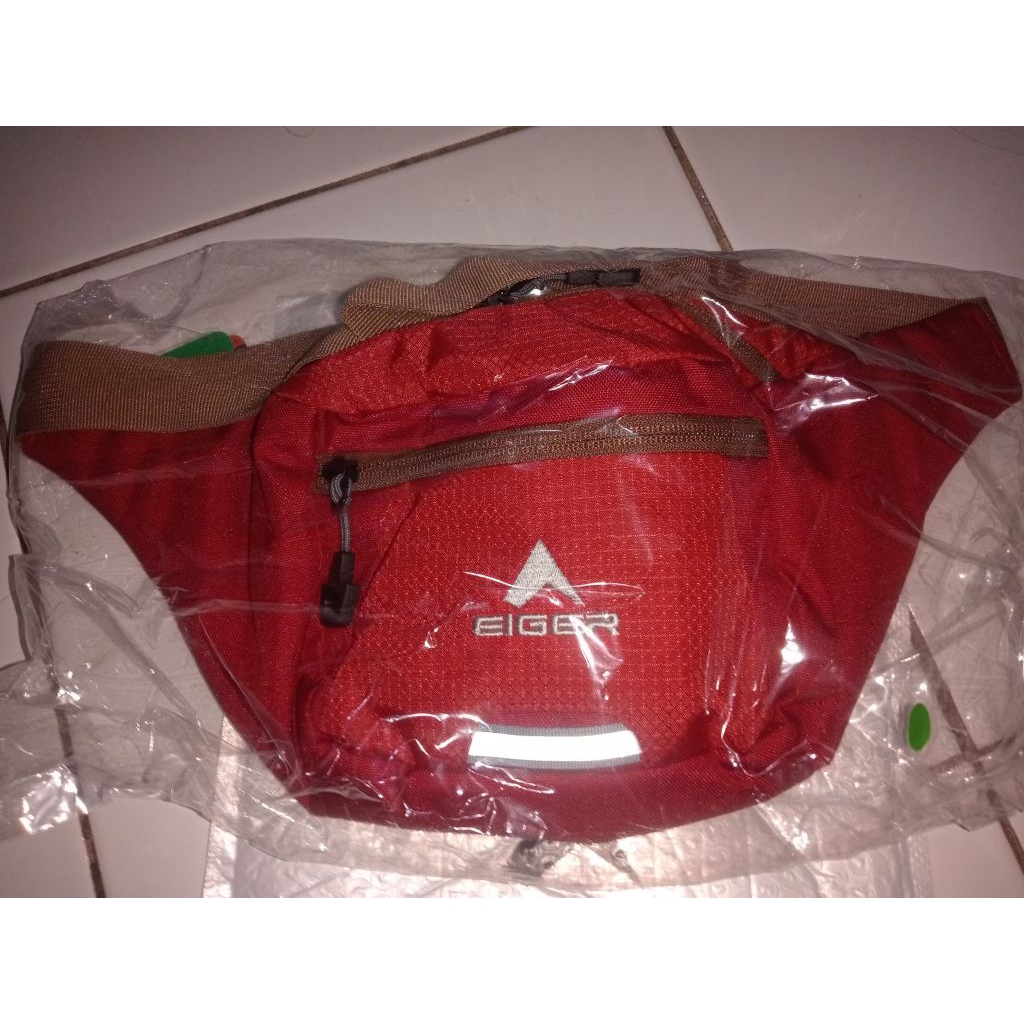 Tas pinggang Eiger original warna merah