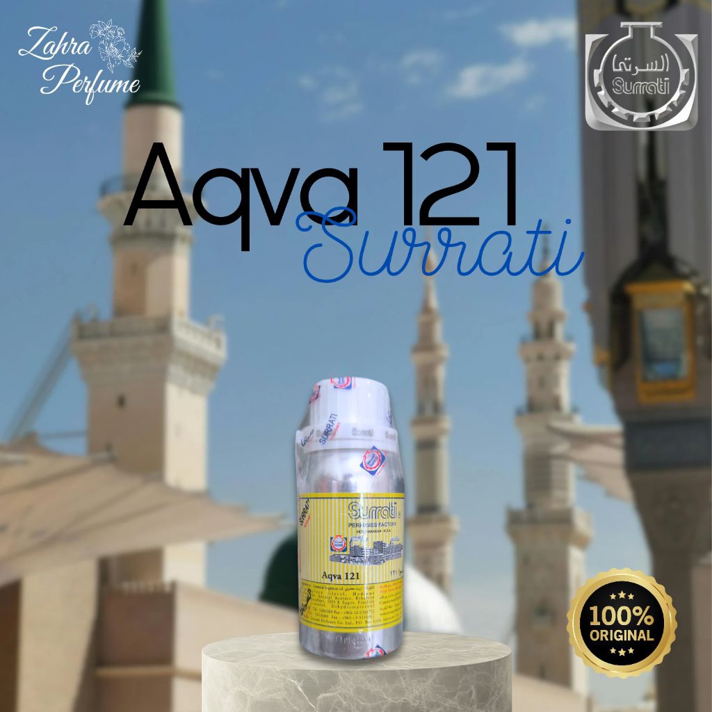 Parfum Saudi Surrati Aqva 121 100gr Orginal