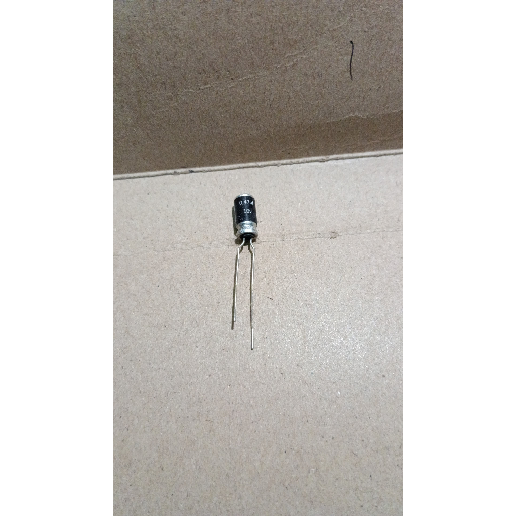 5705 kapasitor elco 0.47uf 0,47uf 0u47 0.47 0,47 uf 10v 10volt 10 volt