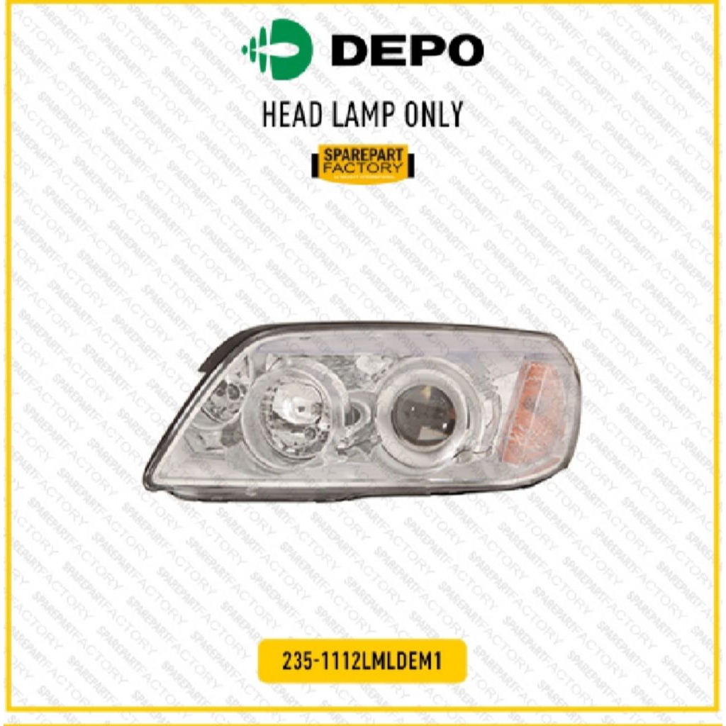 Head Lamp Kiri  CHEVROLET CAPTIVA 2009 (CHROME)