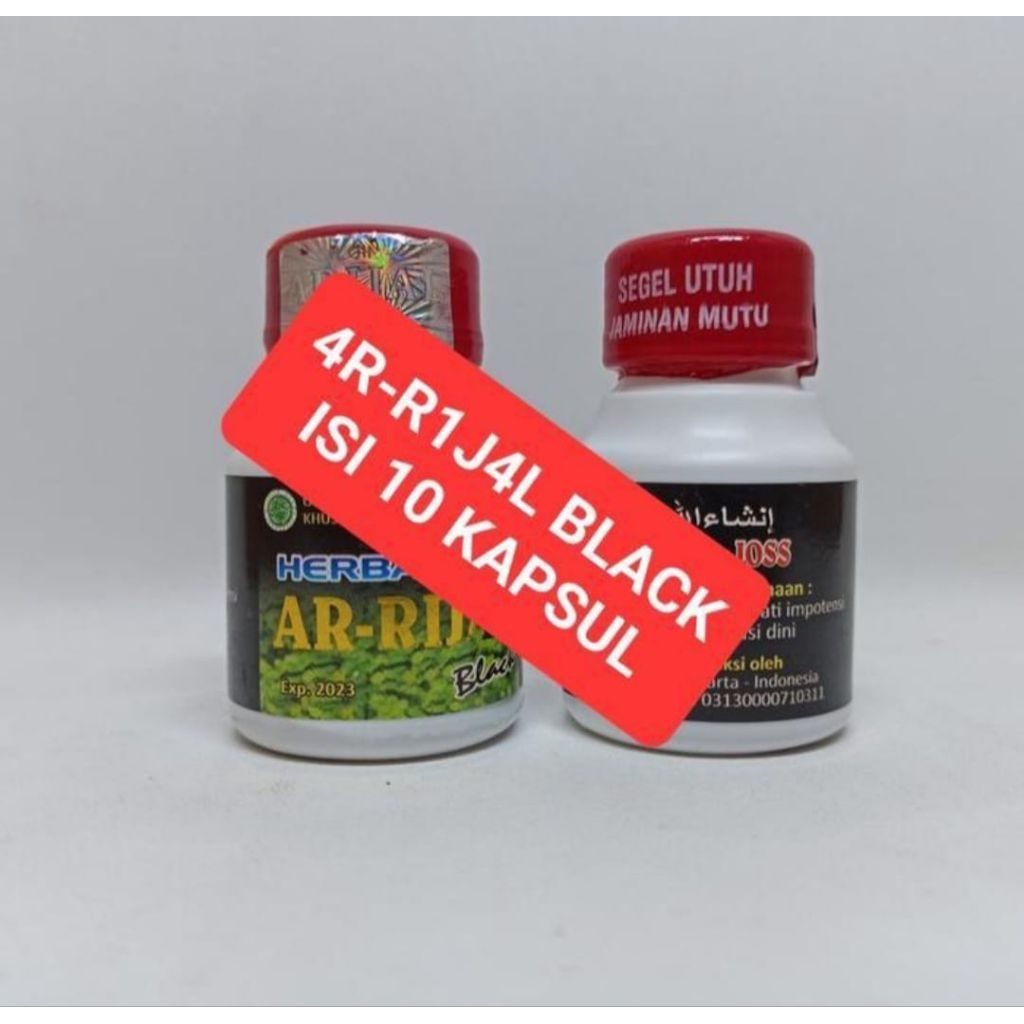 HERBAL AR_RIJAL GOLD DAN BLACK