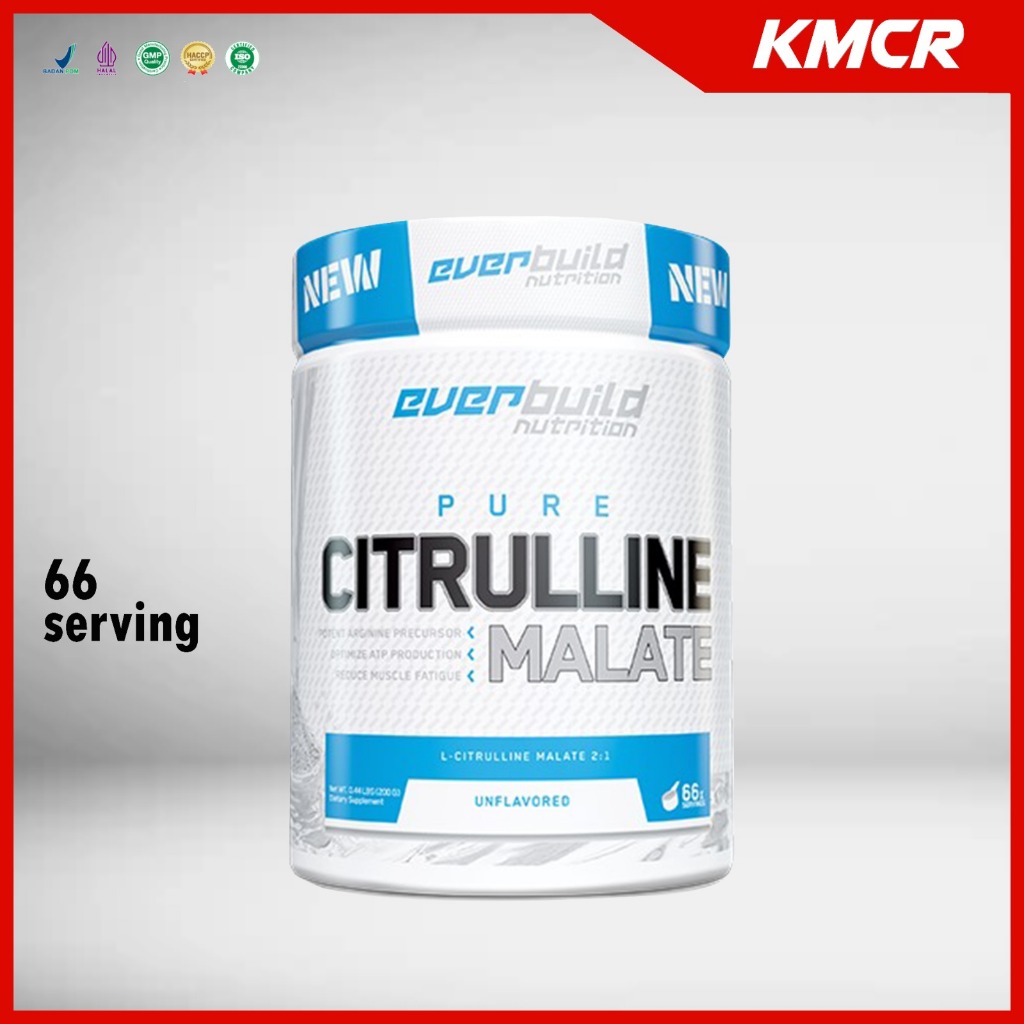 EVERBUILD NUTRITION CITRULLINE MALATE 200gr EB - KMCR NEXTLEVEL