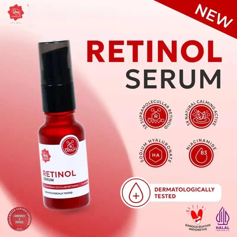 Viva Retinol Serum with 3X Supramolecullar Retinoid, 3X Natural Calming Active