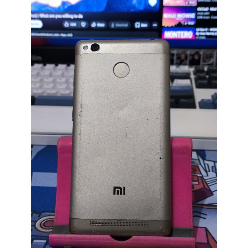Xiaomi Redmi 3 Pro 4G 3/32 Ram 3Gb Internal 32Gb - Second/Bekas/Preloved