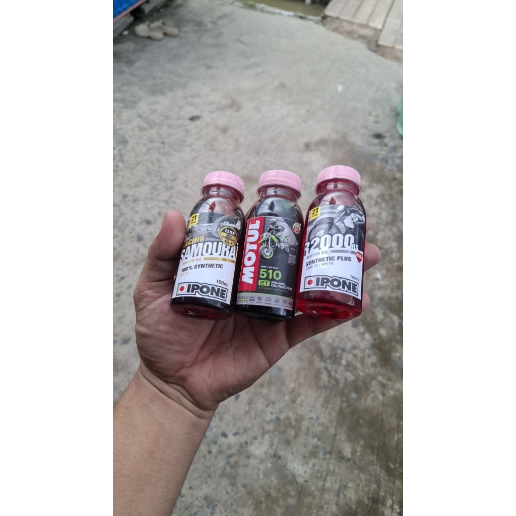 OLI SAMPING 2T UKURAN 100ML, 250ML IPONE MOTUL