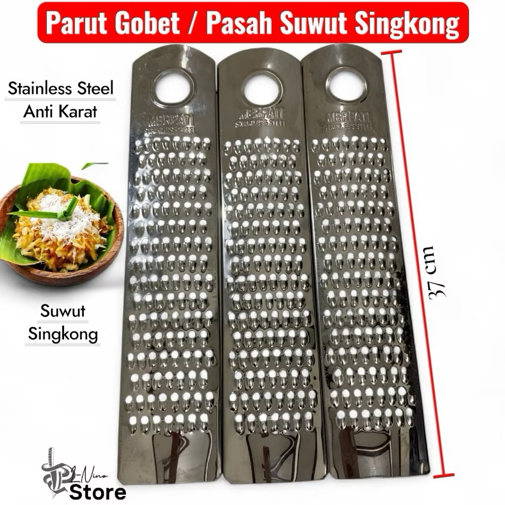 Parutan Kelapa Stainless Steel Anti karat/Parut Stainless Tebal