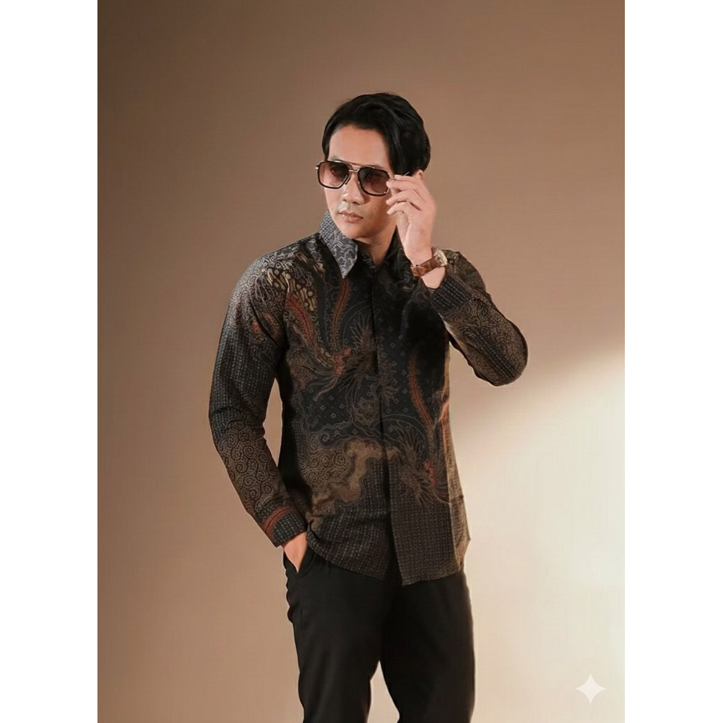 Kemeja Batik | Motif Ramayana | Cutting Slimfit