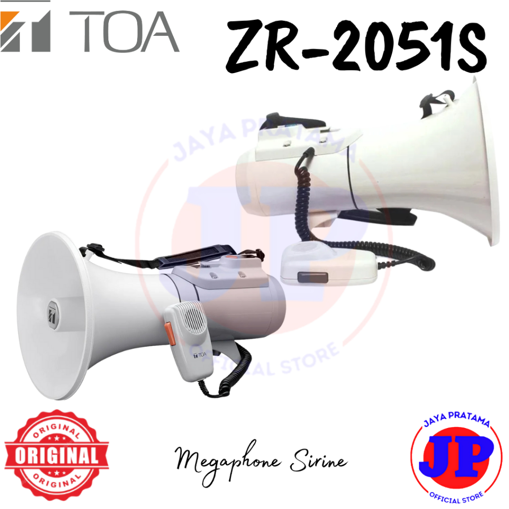 Megaphone Sirine TOA ZR-2015S Megaphone Sirine Toa Original ZR2015S