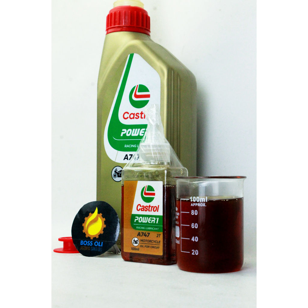 Castrol Oli Samping 2 Tak Castrol A747 Premix Ekonomis 100ML