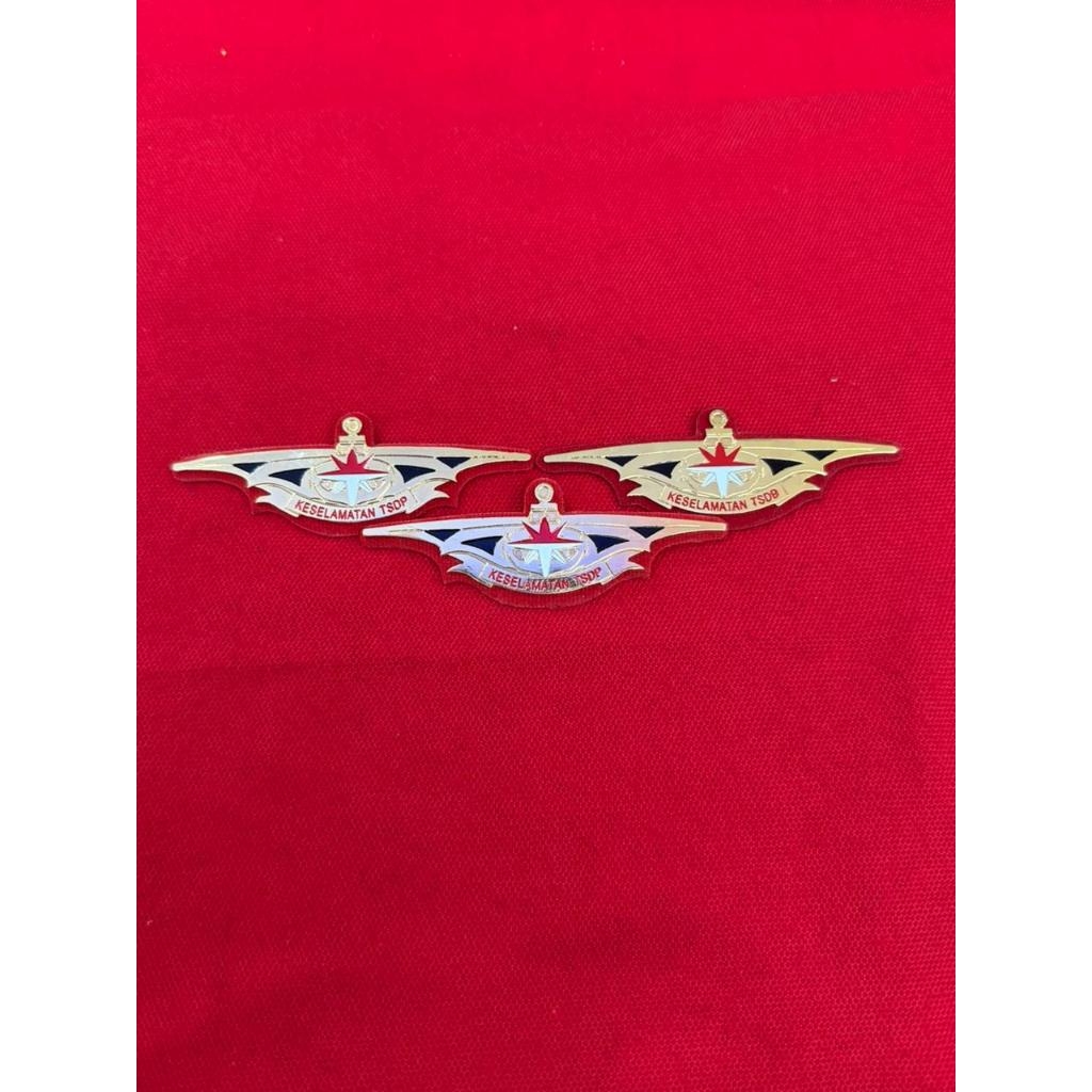PIN WING KESELAMATAN TSDP | menjual atribut perlengkapan costum TNI,POLRI,DAMKAR,DISHUB,ASN,DLL