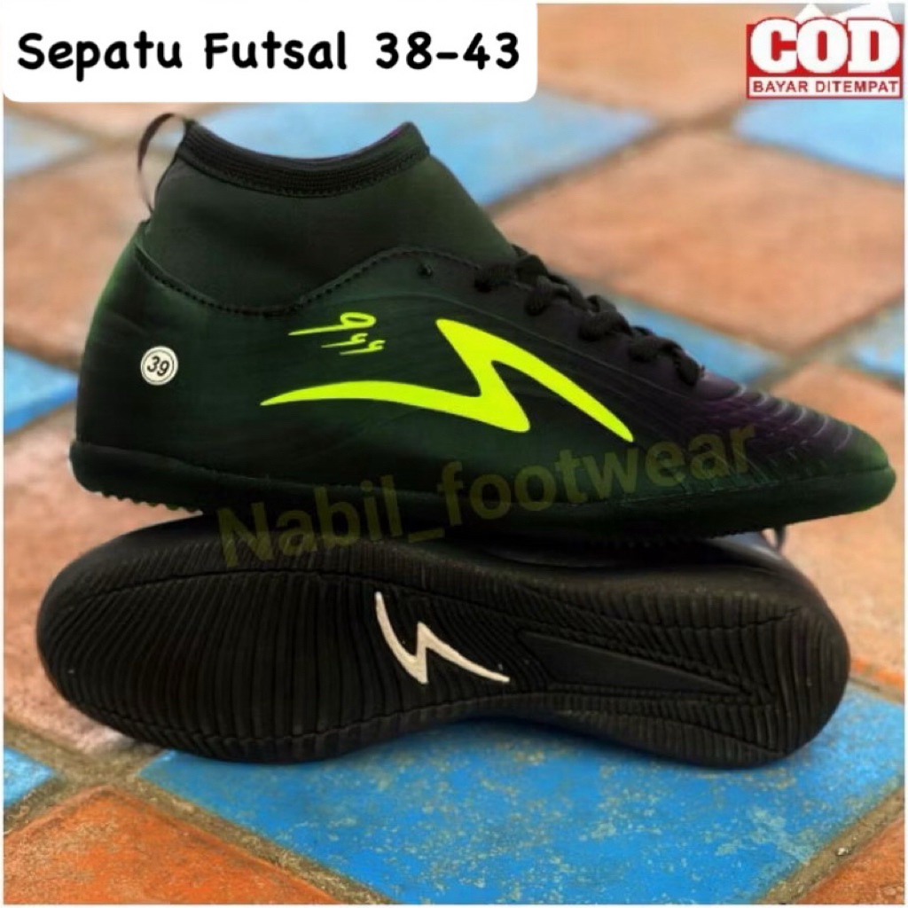 PROMO TERBARU SEPATU FUTSAL SPECS INFINITY II MODEL BOOTS GREAD ORIGINAL 100% STABILO BIRU HITAM