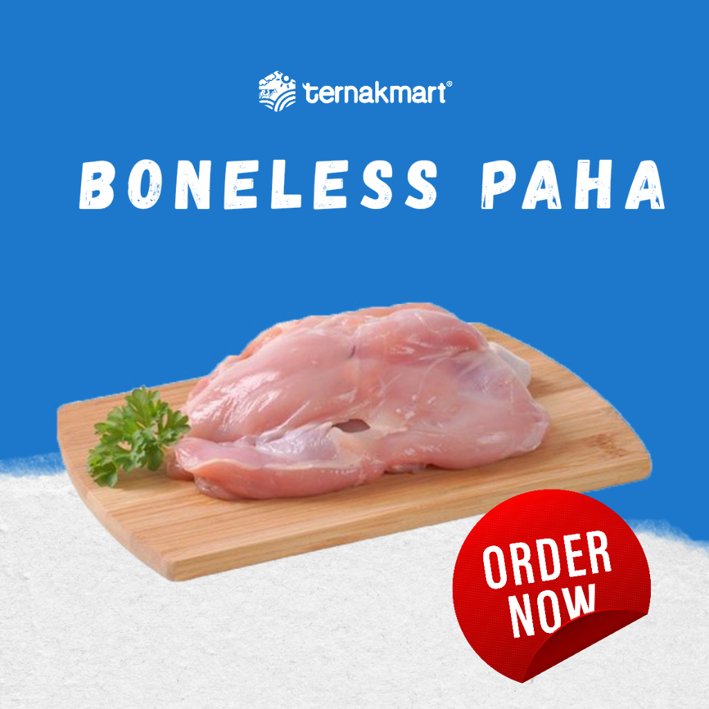 Ternakmart Jakarta Fillet Paha Ayam / Boneless Chicken Thigh Dimsum Food 500gr 1kg Masakan Puasa