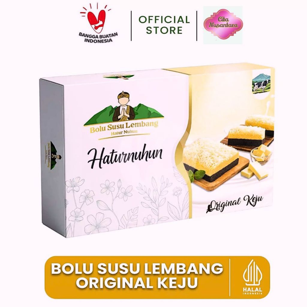 Bolu Susu Lembang Haturnuhun | Oleholeh Lembang Bandung