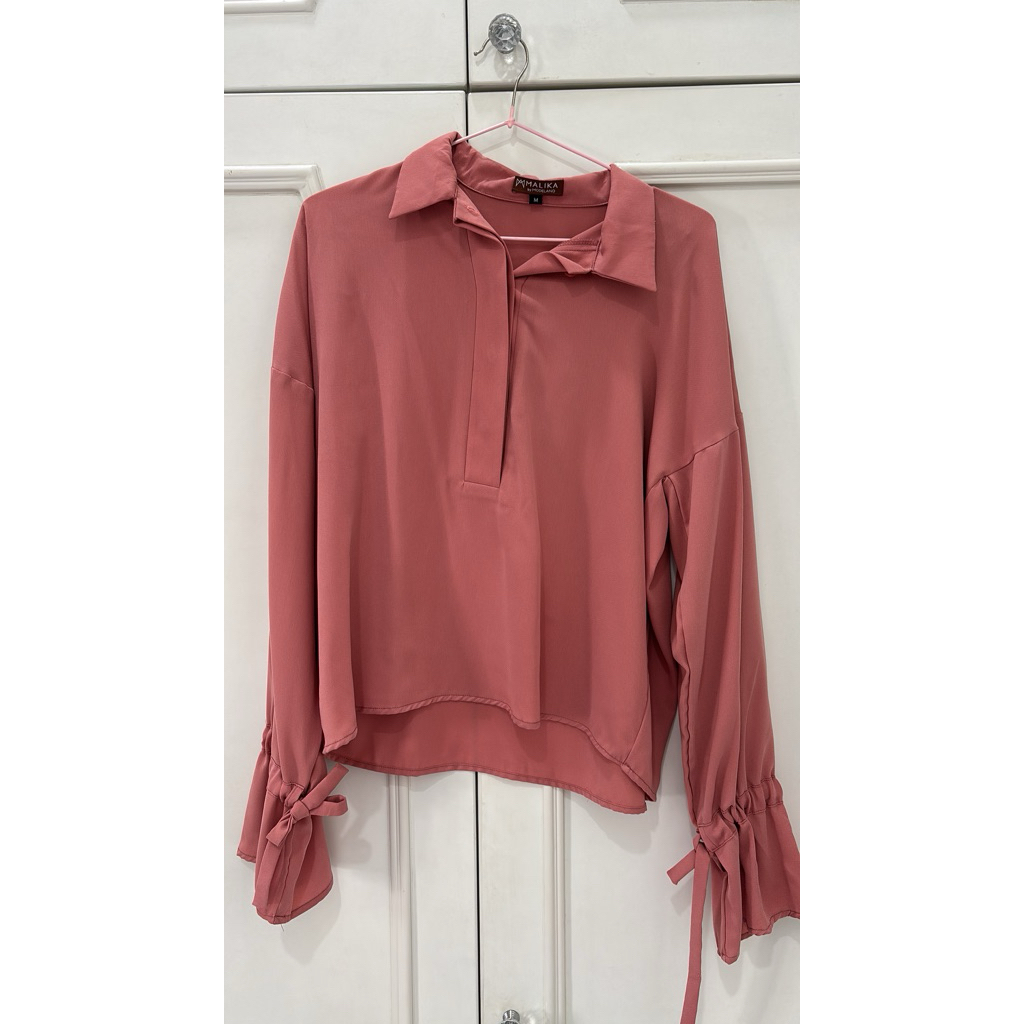 Malika modelano top pink