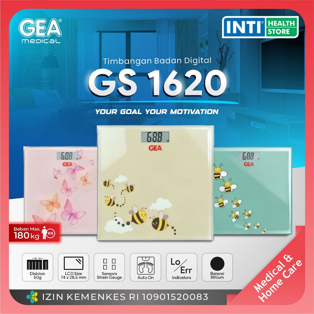 GEA Medical | Timbangan Digital GS 1620 | Digital Scale