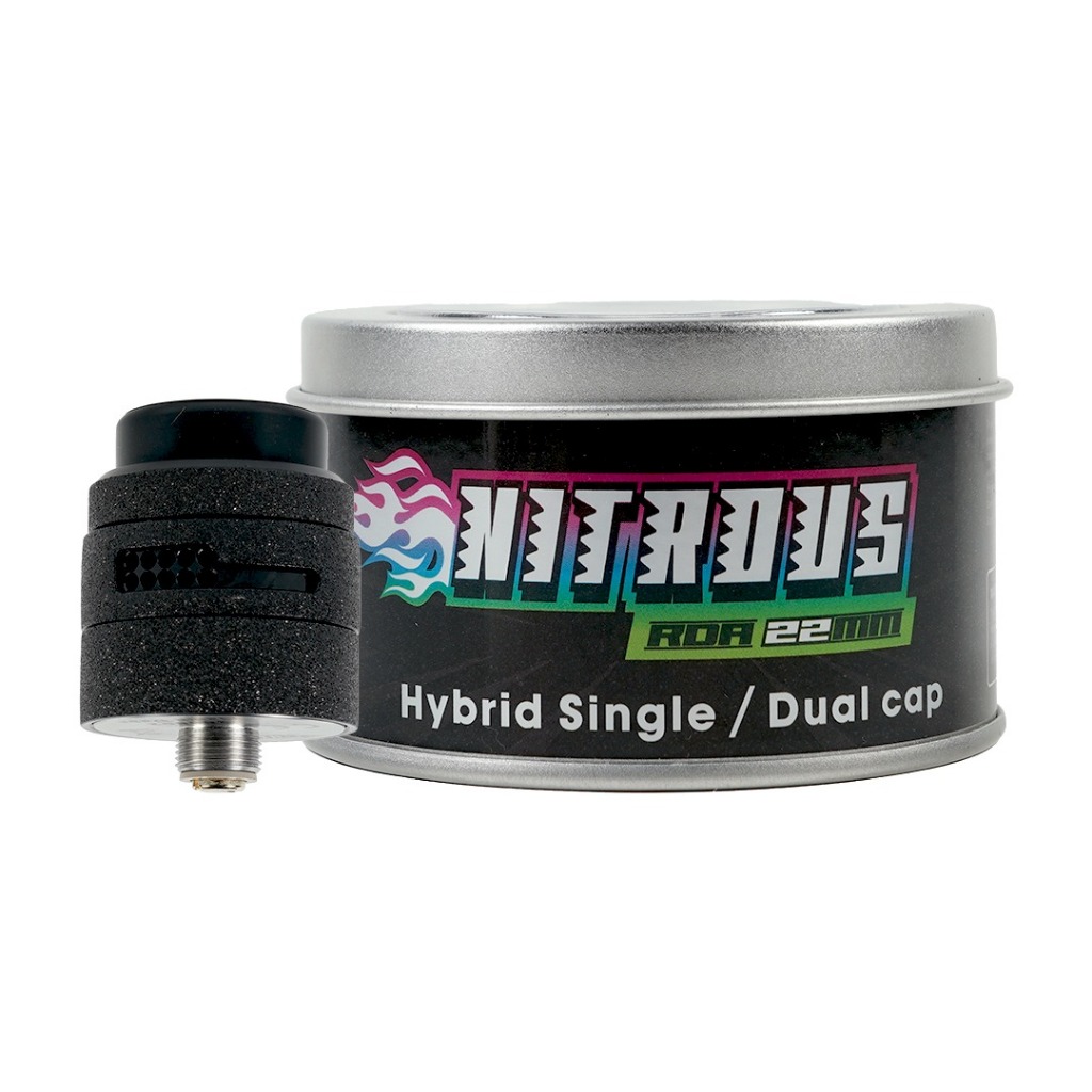 NITROUS RDA 22MM DUAL CAP ONLY – OLIVIA