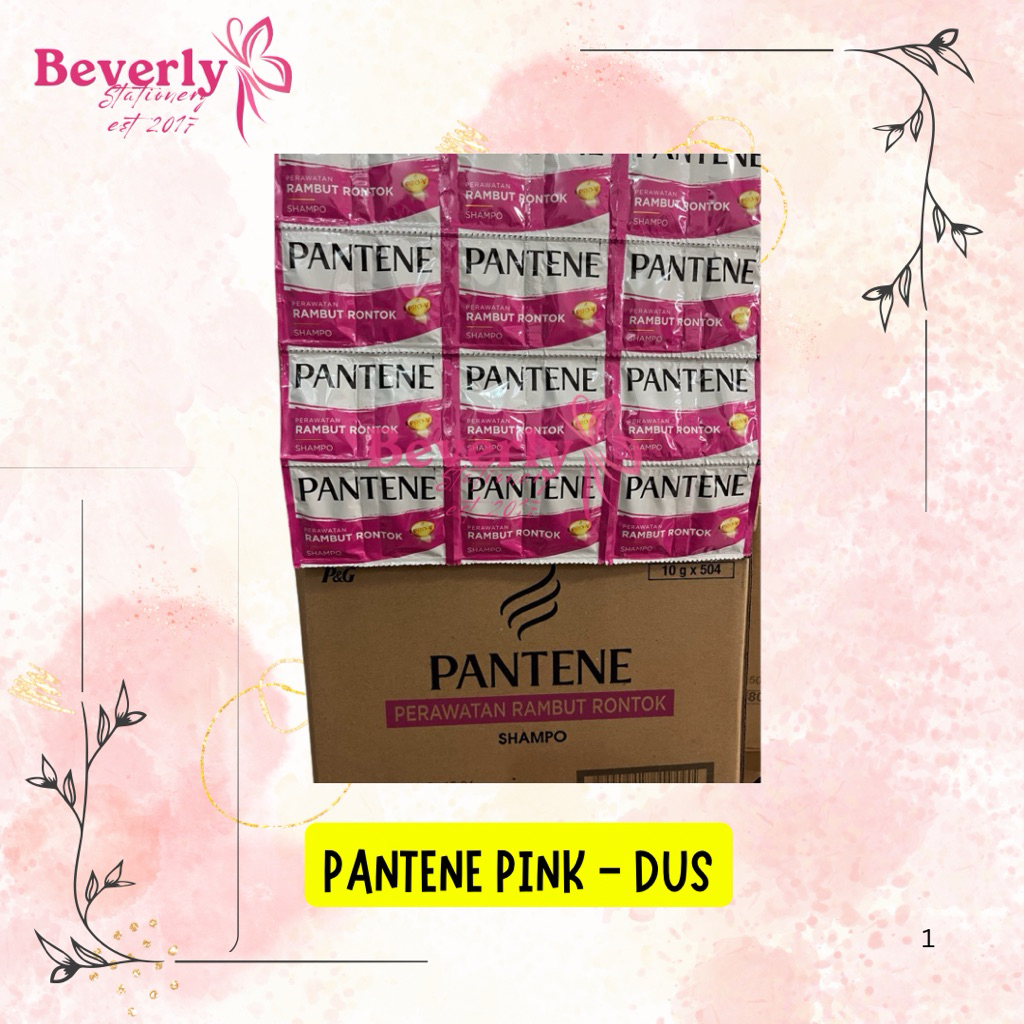 [DUS] SHAMPOO PANTENE PINK SACHET / SAMPO RAMBUT RONTOK / SAMPO PANTENE RENCENG