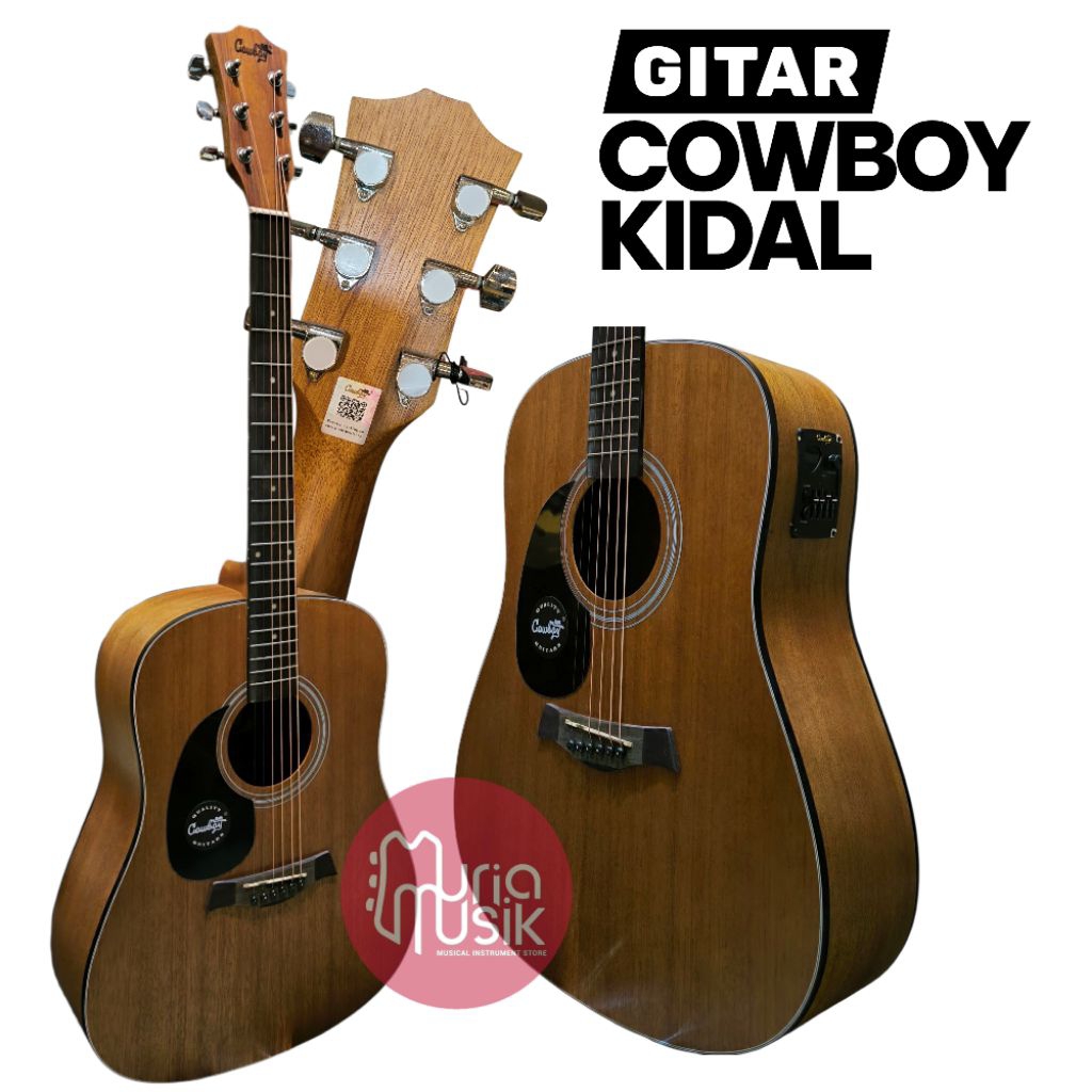 Gitar Kidal Cowboy GW 240 NS Original Akustik Elektrik
