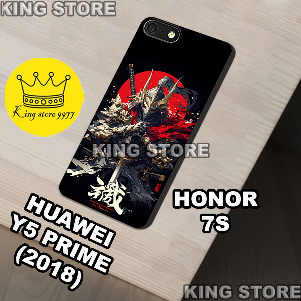 (KS9)  Case HUAWEI HONOR 7S HUAWEI Y5 PRIME (2018) / Motif gambar Samurai /casing  HUAWEI HONOR 7S H