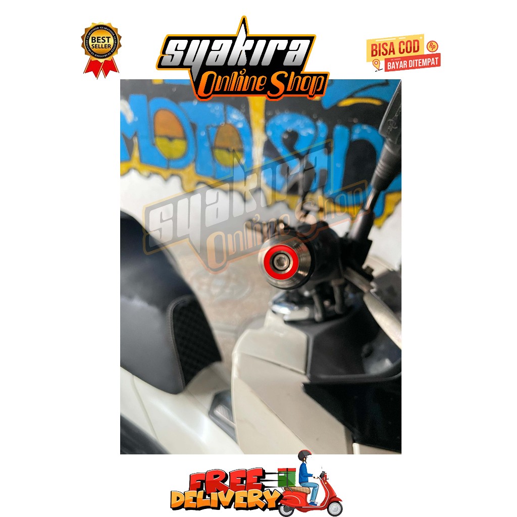 BAUT JALU STANG ( 1 BAUT ) ALL HONDA YAMAHA MATICK PCX VARIO MIO FINO BEAT DELUXE AEROX NMAX SCOOPY 