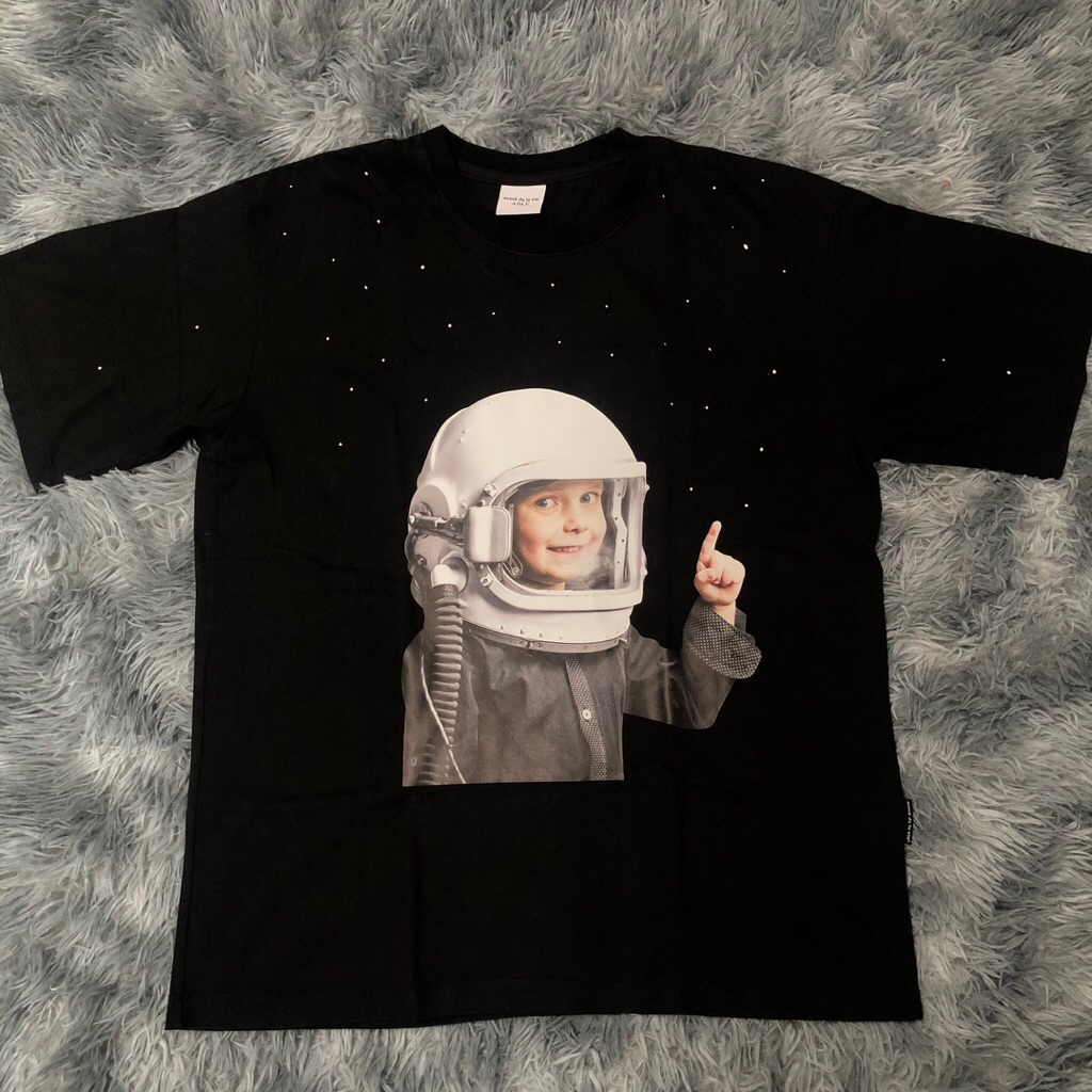 ADLV Space Travel Black Tee 100% Original