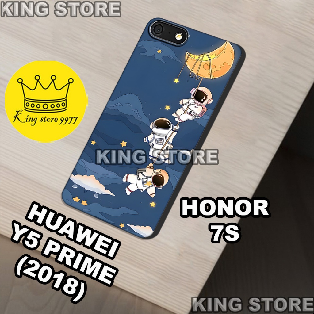 (KS16)  Case HUAWEI HONOR 7S HUAWEI Y5 PRIME (2018) / Motif gambar Astronot /casing  HUAWEI HONOR 7S