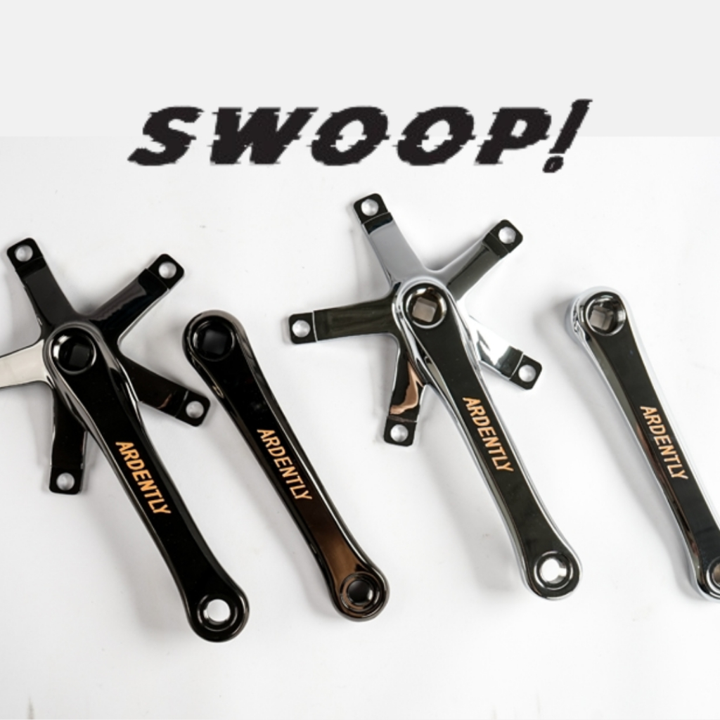 Crank Arm ARDENTLY Ultralight Sepeda Fixie - Crank Fixed gear Fixie Track