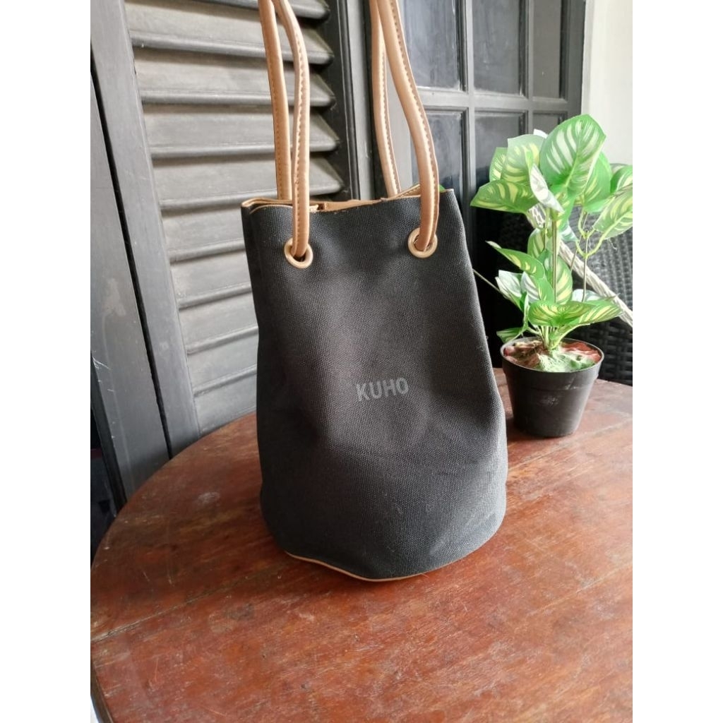 tas tenteng bisa shoulder kanvas kuho