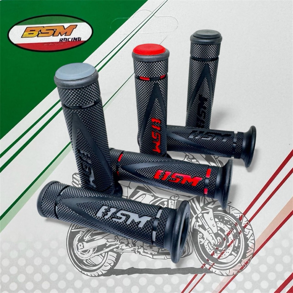 HANDGRIP BSM/ HANDFAT BSM VARIASI SBJ189 UNIVERSAL(COCOK UNTUK SEMUA MOTOR)