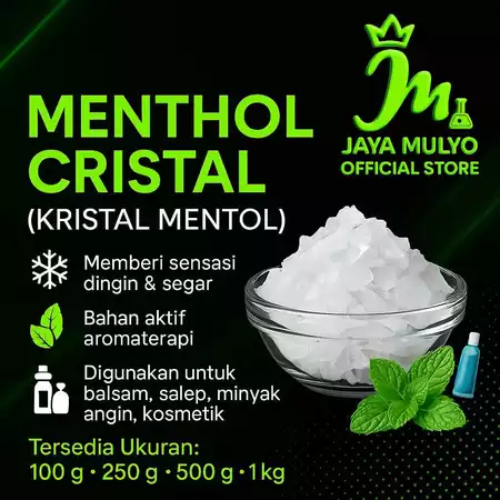 Menthol Crystal 100gr / Mentol Kristal / Menthol Kristal