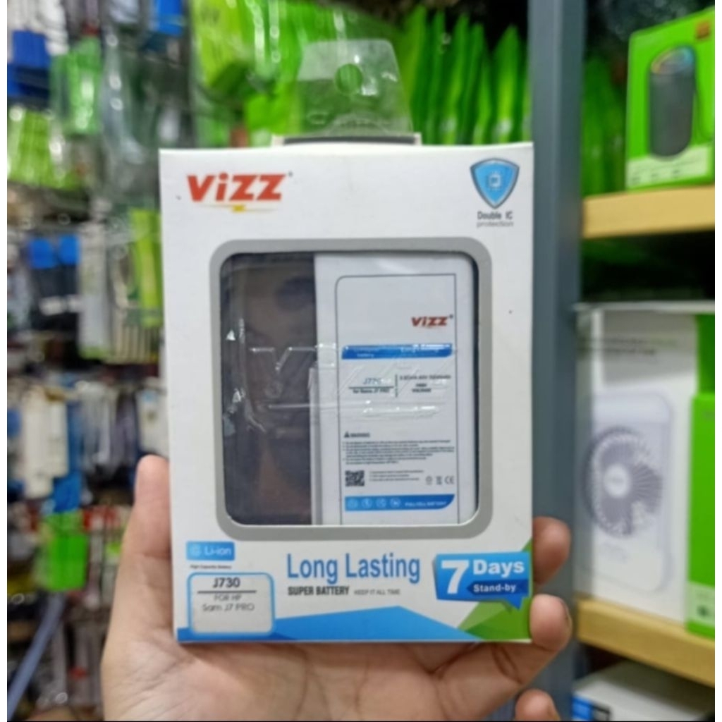 Baterai Vizz J730 for hp Samsung J7 Pro 3600mAh ORI Vizz