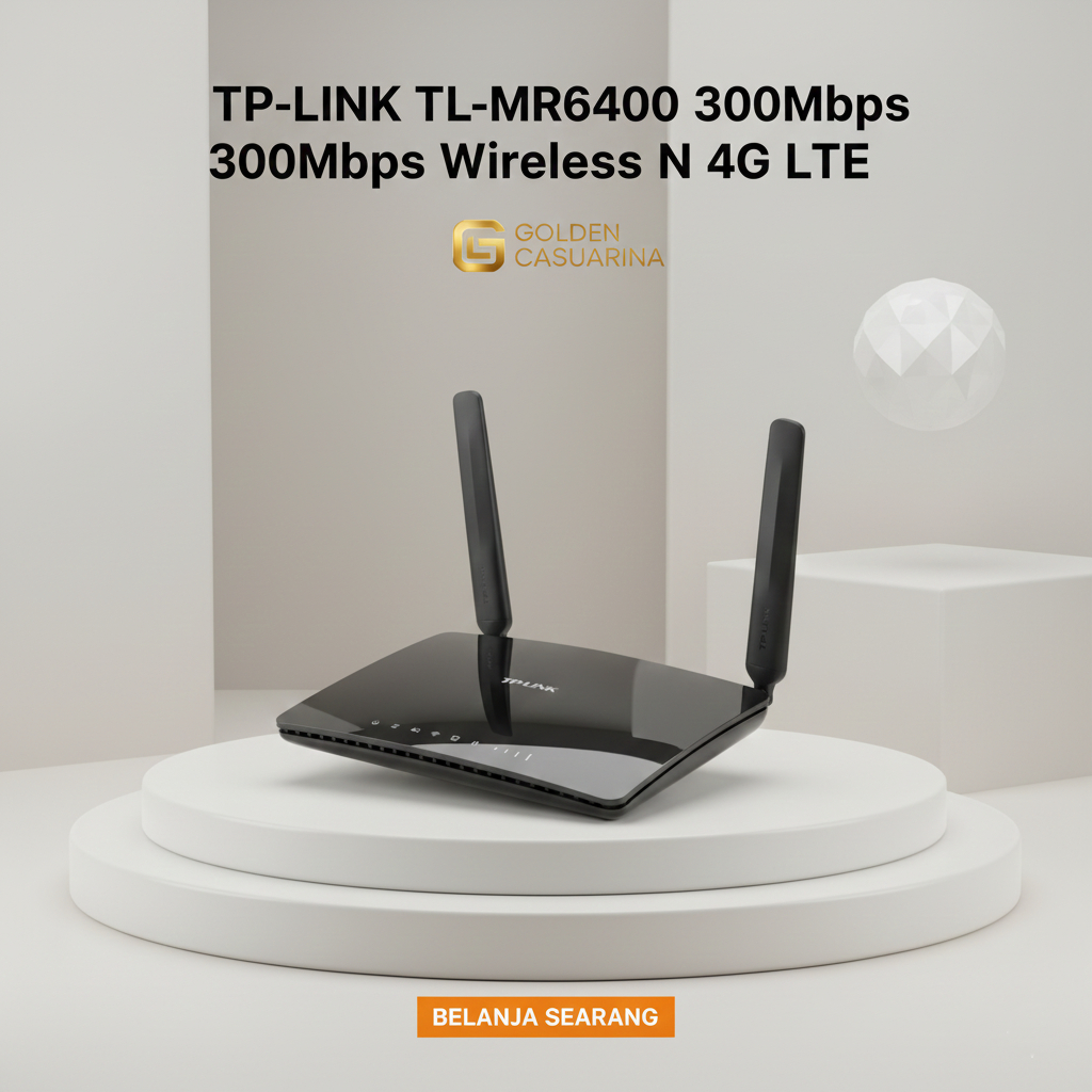 TP-LINK TL-MR6400 300Mbps Wireless N 4G LTE Router TP LINK TL MR6400