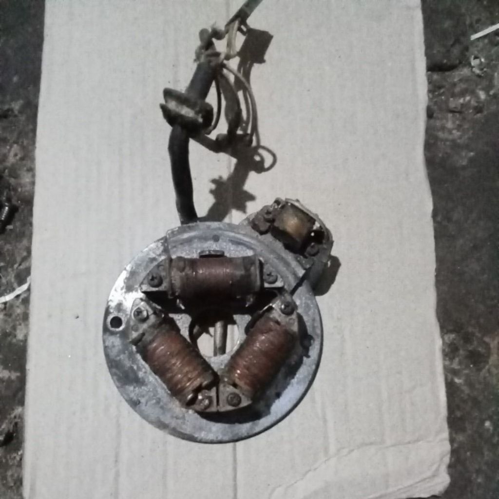 Spul Spol SEPOL SEPUL 1set ALVA SIGMA CHAMP ALFA CHAM Stater Engkel original