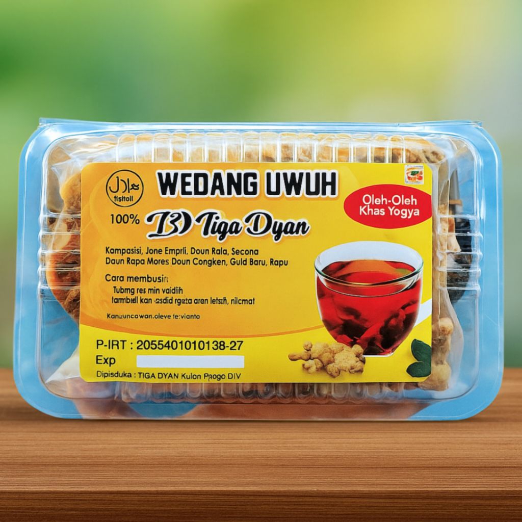 Wedang uwuh spesial - wedang uwuh Jogja - minuman oleh-oleh Jogja
