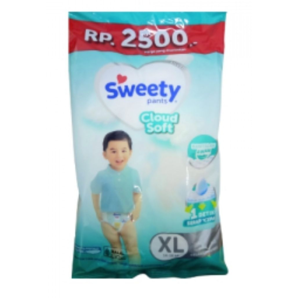 Sweety Silver Pants Could Soft Ukuran XL Renceng isi 6 pcs