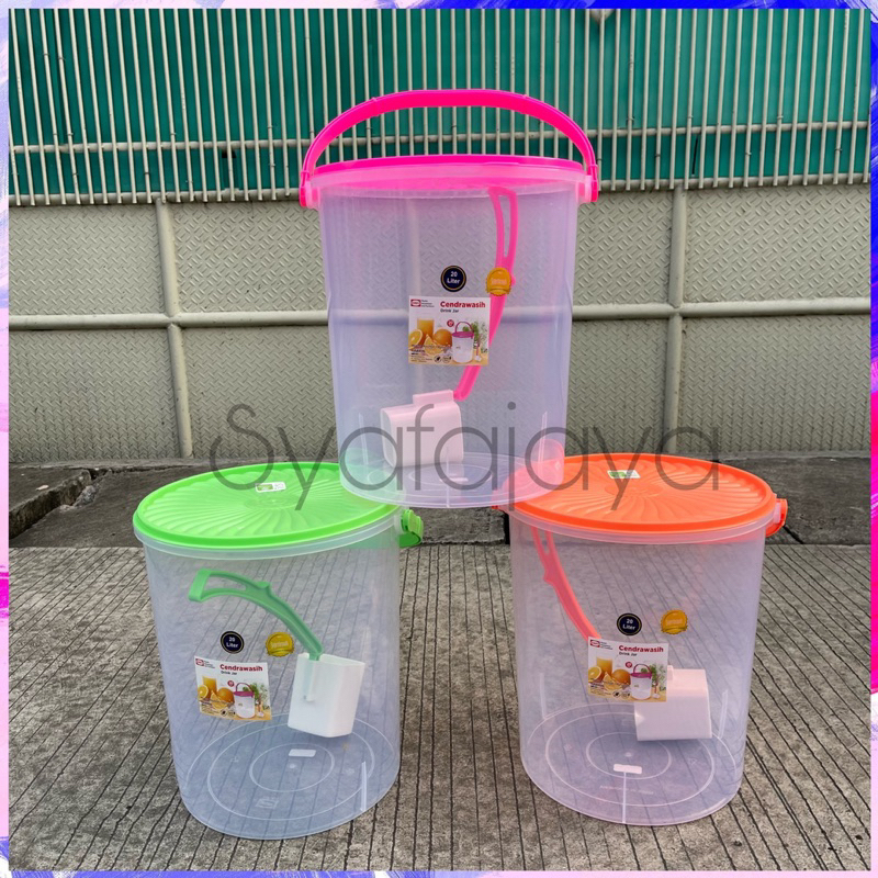 SHINPO - Toples Gayung Es Buah 20 Liter / Toples Gayung Sebaguna