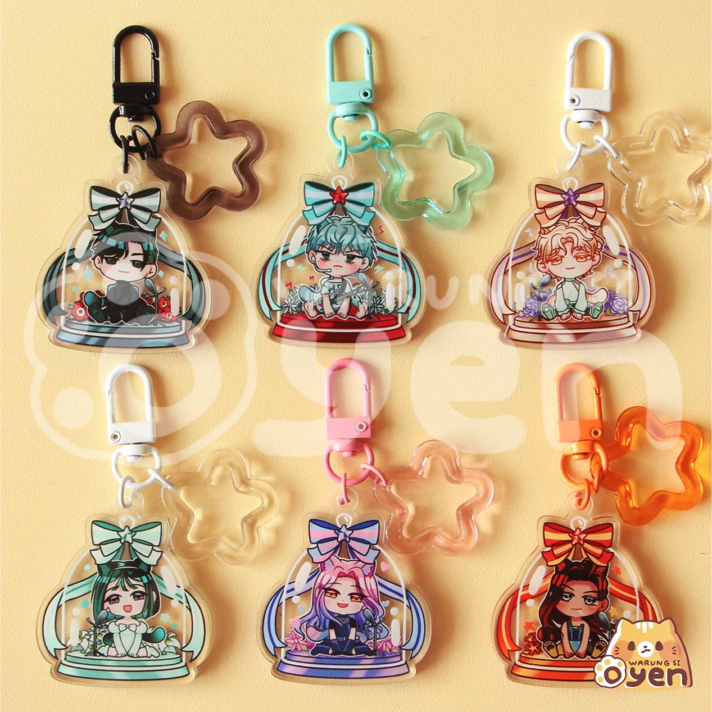 Alien Stage Acrylic Keychain (Sua Mizi HyunA Ivan Till Luka)