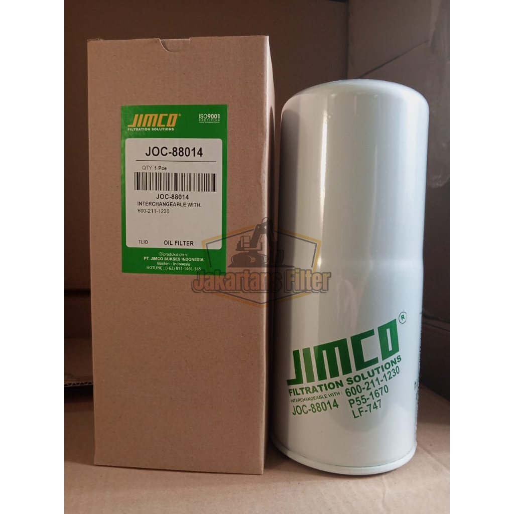 JOC-88014 Jimco Oil Filter JOC88014 P550670 P502401 LF747
