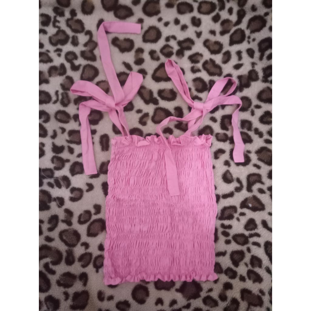 kemben kerut tali pita