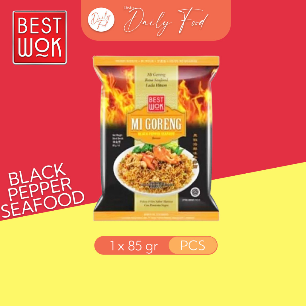 Best Wok Mie Goreng Blackpepper Seafood - 1 5 Pcs | Best Wok | Mie Goreng
